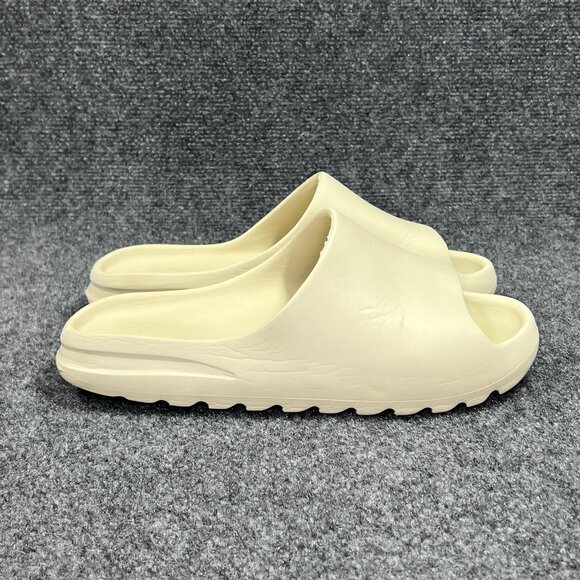 Adidas Yeezy Slides Womens Size 11 Bone Athletic Recovery Beach Flip Flop Sandal - Picture 1 of 12